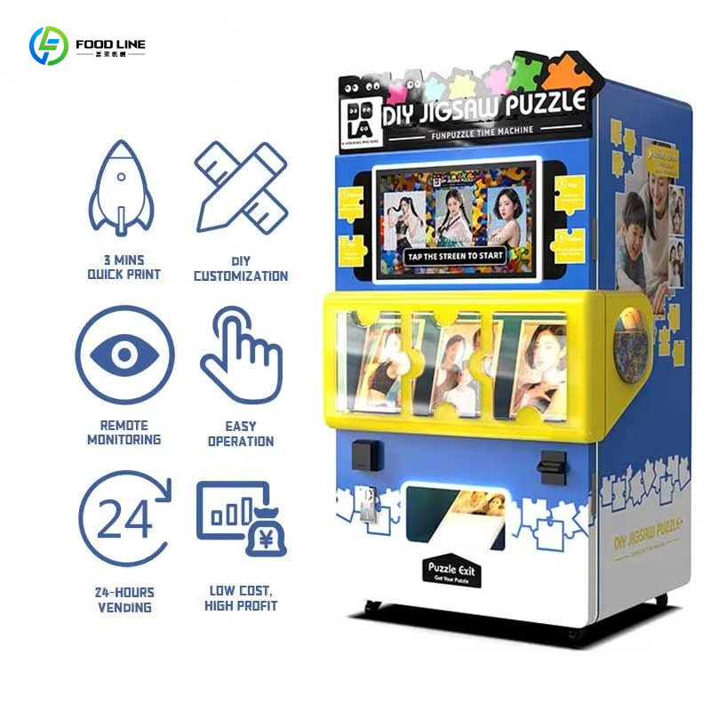 آلة بيع الألغاز الذكية مع نظام - مراجعة Vending Machine Qr Code وسعره